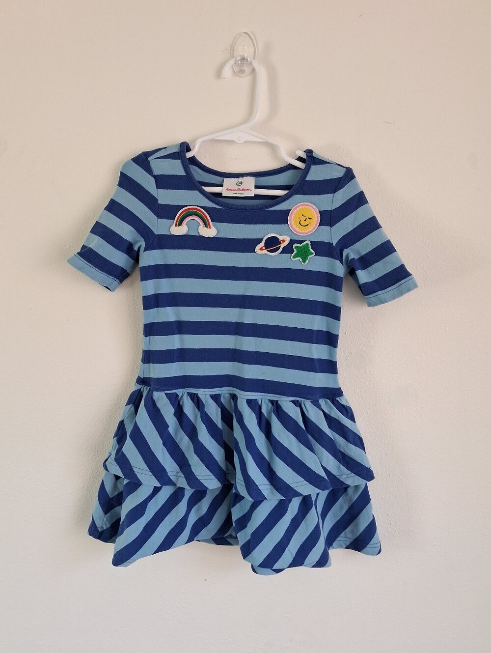 Hanna Anderson Girls Superpatch Dress